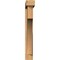 Ekena Millwork Westlake Block Smooth Bracket w/ Offset Brace, Western Red Cedar, 5 1/2"W x 32"D x 40"H BKT0604X32X40WTL05SWR - alternate 3